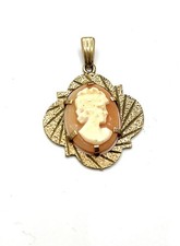Vintage pendant cameo for sale  PONTEFRACT
