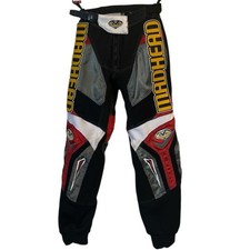 Rara Madhead Kids XS Calça de Motocross Retrô Euro Acolchoada Juventude MX Equipamento Off-Road comprar usado  Enviando para Brazil