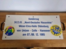 Deutsche bahn zuglaufschild gebraucht kaufen  Celle