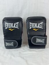 Luvas Everlast MMA Training bolsa pesada G/XL boxe polegar aberto vermelho preto comprar usado  Enviando para Brazil