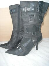 Bottes noire talon d'occasion  Audenge