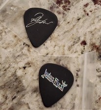 Usado, Palhetas de guitarra Judas Priest VIP Tour pacote lembrança assinatura comprar usado  Enviando para Brazil