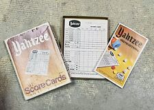 Vtg yahtzee score for sale  Gatlinburg
