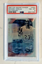 michael jordan hologram card for sale  Alma