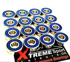 Pacote com 16 rolamentos de patins Xtreme SWISS 627 2rs aço inoxidável para todas as condições climáticas    comprar usado  Enviando para Brazil