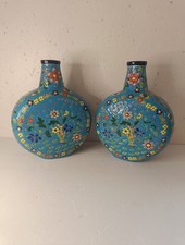 Pair french longwy for sale  ST. NEOTS