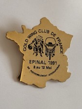 broche Honda Gold Wing Goldwing club de France Belfort 1991 mai moto bikers comprar usado  Enviando para Brazil