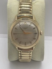 Vintage Longines Relógio Masculino Automático Folheado a Ouro *Funciona* Lote #14, usado comprar usado  Enviando para Brazil