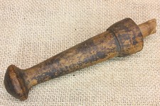 Antigo 1800’s Agitador de Madeira de Pinho Peg Coat Gancho Porta Batente Primitivo Acabamento Nogueira Escura comprar usado  Enviando para Brazil