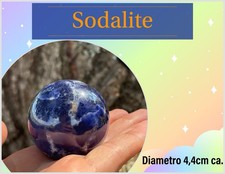 Sfera sodalite blu usato  Seggiano