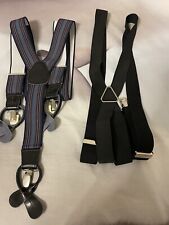 Trouser braces black for sale  TWICKENHAM