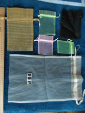 Organza bags drawstrings for sale  STANMORE