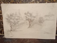 Disegno antico 1901 usato  Villa Santo Stefano