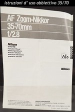 Nikon istruzioni uso usato  Seregno
