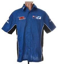 CAMISA MOTO GP SUZUKI RACING BOTÃO AZUL TAMANHO L, usado comprar usado  Enviando para Brazil