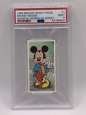 🔥 1989 BROOKE BOND FOODS MICKEY MOUSE MAGICAL WORLD OF DISNEY PSA 9 💥 comprar usado  Enviando para Brazil