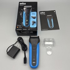 Barbeador Flexível BRAUN Series 3 Clean & Close 3, 310S Molhado e Seco | Barbeador Tipo 5409 comprar usado  Enviando para Brazil