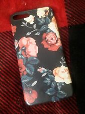 Capa de celular para iPhone 6,7,8 Plus - Padrão floral rosa , usado comprar usado  Enviando para Brazil