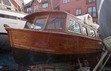 Vintage wooden river for sale  WARRINGTON