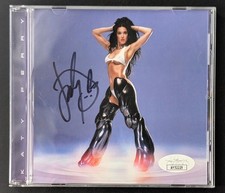 Cartão CD assinado por Katy Perry com novo CD JSA comprar usado  Enviando para Brazil