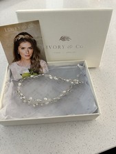 Ivory bridal hair for sale  HERTFORD