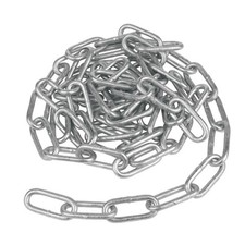 Link chain galvanised for sale  STAFFORD