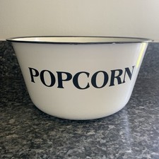 White popcorn bowl for sale  Mansfield