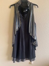 Shiny silver sleeveless for sale  Henderson