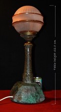 Cornish serpentine lamp for sale  MANCHESTER