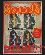 Sounds 01/78 Cover:Patti Smith,Rory Block,Van Der Graaf,Joan Armatrading,Reichel comprar usado  Enviando para Brazil