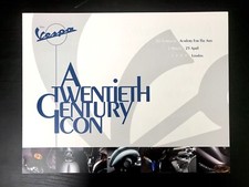 Vintage VESPA PIAGGIO 1999 Folheto Scooter Pasta MODS ÍCONE do Século XX comprar usado  Enviando para Brazil