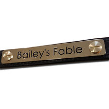 Personalised headcollar namepl for sale  STOCKTON-ON-TEES