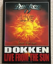 DOKKEN Live From the Sun Band Score Guitarra Livro TAB Japão Reb Beach 2000 Usado comprar usado  Enviando para Brazil