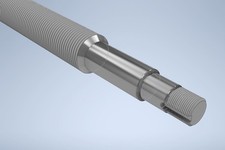 Trapezgewindespindel 40x10 ein gebraucht kaufen  Köln