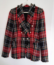 Zara red tartan for sale  UK