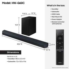 Samsung q60c soundbar for sale  Brooklyn
