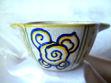 Usado, POT ou BOL ART DECO Faience craquelée Earthenware ORCHIES c1920 comprar usado  Enviando para Brazil