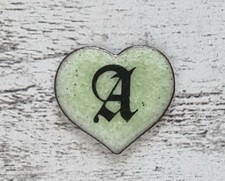 Emaille herz grün gebraucht kaufen  Gießen