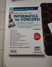 Informatica per concorsi usato  Nicosia