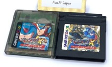 Rockman X & X2 Cyber Mission Megaman GameBoy Game Boy GBC Japão Mega Man Limpo, usado comprar usado  Enviando para Brazil