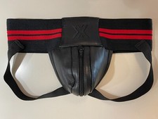 Jockstrap pelle nera usato  Duino Aurisina