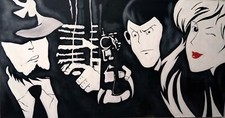Quadro lupin iii usato  Massa