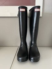 Hunter gummistiefel schwarz gebraucht kaufen  Berlin