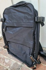 Mochila de Viagem Carry On - Pronta para Aventura, Versátil, Grande, Preta, NOVA!! comprar usado  Enviando para Brazil