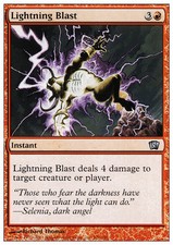 Mtg lightning blast usato  Italia