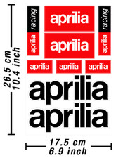 Aprilia abziehbild aufkleber gebraucht kaufen  Deutschland