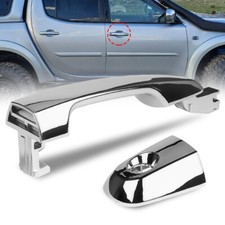 Usado, Maçaneta externa dianteira direita/esquerda cromada para Mitsubishi Triton L200 2006-2015 comprar usado  Enviando para Brazil