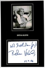 Riginal autogramm barbara gebraucht kaufen Riginal autogramm barbara gebraucht kaufen  Dortmund
