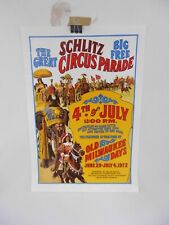 Great schlitz circus for sale  Menominee