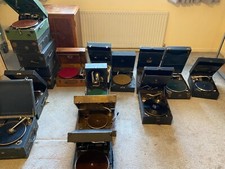 Portable gramophone wind for sale  WHITLAND